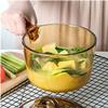 LJYT Glass Cooking Pot, Transparent Heat-resistant Glass Pot With Handle and Lid Milk Pan Nonstick Sauce Pot for Pasta Noodles (Size : 28.6x10.5cm) view 1
