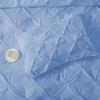 3 Piece Pinch Pleated Comforter Set Luxury 400 GSM, 100% Egyptian Cotton 800 TC Soft Premium Quality Pintuck Comforter, King/California King Size (94" x 104") Inches - Light Blue Solid view 3