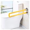 LUOFDCLDDD Grab Bar,Folding Grab Bar for Bathroom, 30-Inch Shower Handrail Toilet Stainless Steel PVC Rails Safety Support Handle for Disabled and Elderly in Wc/75Cm view 1