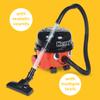 Casdon Henry & Hetty Toys - Henry Vacuum Cleaner - Red Vacuum Cleaning Toy with Real Function & Nozzle Accessories - Kids Cleaning Set - For Children Aged 3+ view 2