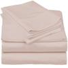 100% Egyptian Cotton Sheets - 1000 Thread Count, 4 Piece Blush Truck Size(35"X70") Set -Single Ply Long-Staple Yarns, Sateen Weave, Fits Mattress Upto 13"-16" Deep Pocket view 1