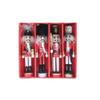 Unknown1 5 Inch Nutcracker Ornaments Set of 4 Red view 1