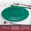 240-Piece Premium Green Disposable Plate Set - include 120 dinner plates 10.25'' & 120 Dessert Plates 7.5'' - Eco-Friendly Dinner Plates for 120 Guests, Perfect for Holiday Gatherings & Events view 3