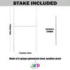Jojo Yard Sign - 18x12in - Outdoor Sign - Includes Stake (Yoyo) view 2