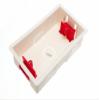 One Stop DIY 5 x MOULDED HOLLOW WALL PATTRESS SWITCH SOCKET BACK BOX DOUBLE 35MM NEW view 1