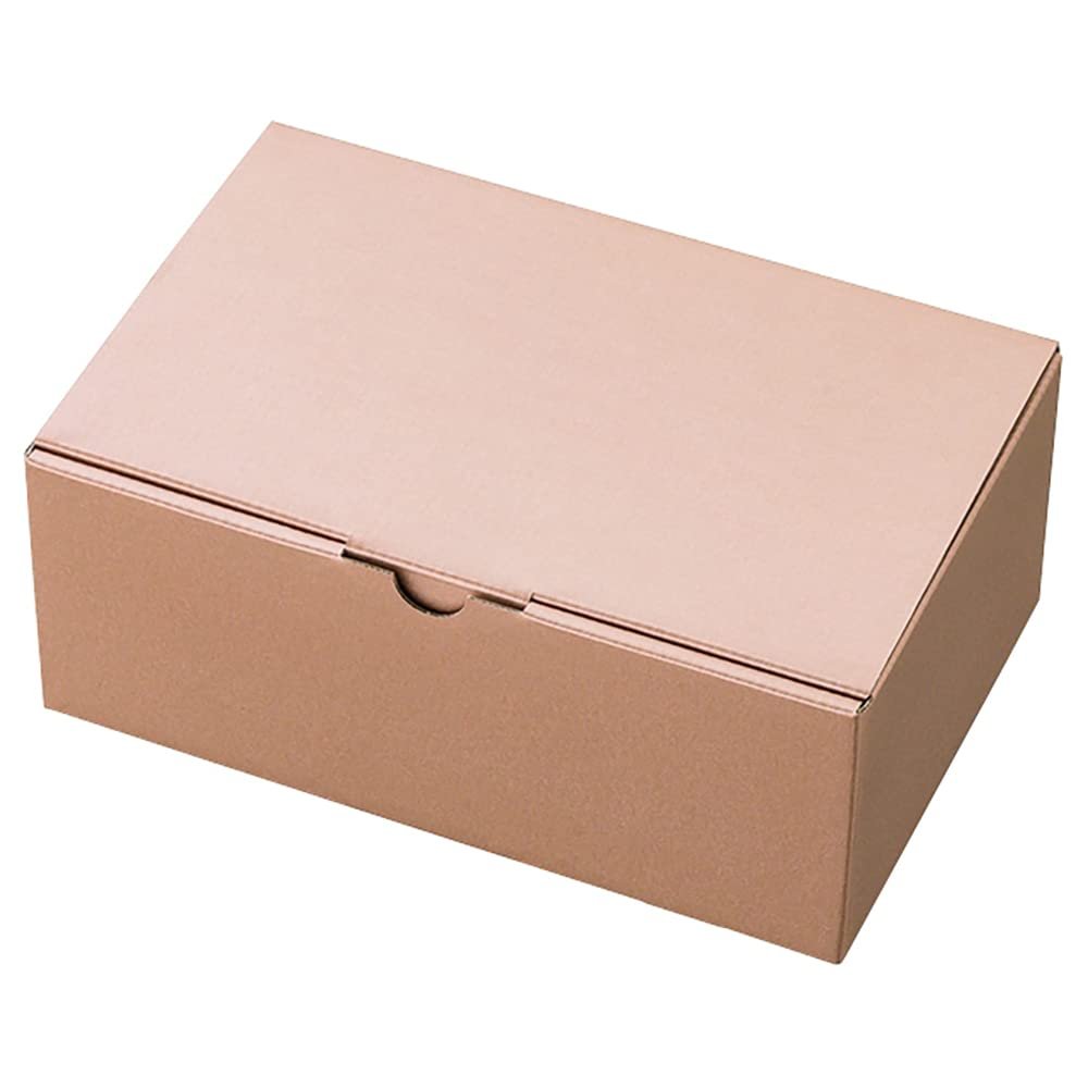 Heads HEADSMCP-GB10 Solid Color Gift Box, 9.0 x 3.5 x 5.8 inches (22.8 x 9 x 14.8 cm), Champagne Pink Gifts, 10 Pieces, Luxurious, Elegant, Natural, Simple