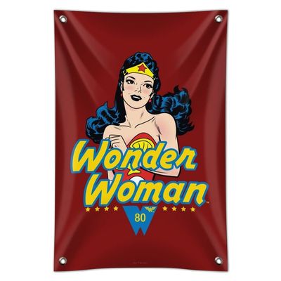 Wonder Woman 80th Classic Comic Pose Home Business Office Sign