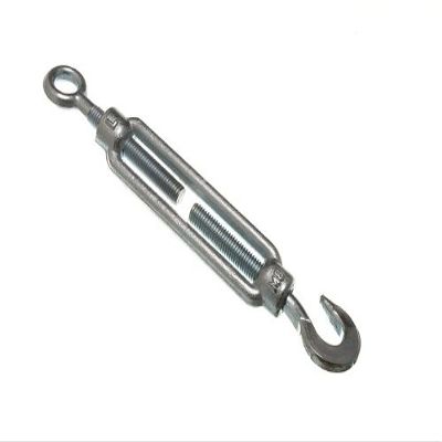 One Stop DIY 6 x TURNBUCKLE FENCING WIRE ROPE TENSIONERS STRAINER HOOK - EYE M8 BZP NEW