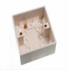 One Stop DIY 12 x SURFACE MOUNT PATTRESS SWITCH SOCKET BACK BOX 1 GANG 35MM DEEP NEW view 1