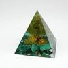 ZTBH Crystal Pyramid Malachite Tree of Life Orgone Pyramid Healing Crystals (Size : 40 * 40mm) view 2