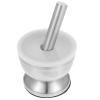 1 Set Stainless Steel Masher Garlic mud Pepper Pot Pepper Mill peppermills Pepper Household Garlic Pounder 304 Stainless Steel Garlic view 1