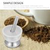 1 Set Stainless Steel Masher Garlic mud Pepper Pot Pepper Mill peppermills Pepper Household Garlic Pounder 304 Stainless Steel Garlic view 2