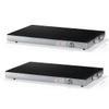 ARLIME 2 Pcs Electric Warming Tray, 22" x 14" Hot Plate Warmer w/Adjustable Temperature Control, Tempered Glass Top, Cool-Touch Handles, Food Warmer Tray for Gathering Parties, Buffet (2) view 1