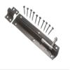 One Stop DIY 5 x HEAVY DUTY TOWER BOLTS SLIDE GATE LATCH BLACK JAPANNED STEEL 150mm NEW view 1