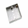 One Stop DIY 12 x FLUSH METAL BACK PATTRESS BOX 1 GANG SINGLE 16MM NEW view 1