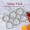 Kilner Wide Mouth Preserve Jar Screw Bands | Set of 6 view 3