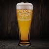 54th Birthday Vintage 54 Years Old Time 1968 Quality Etched 16 oz Pilsner Glass Present for Men and Women view 3