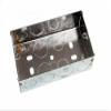 One Stop DIY FLUSH METAL BACK PATTRESS BOX 2 GANG DOUBLE 35MM NEW view 1