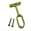 One Stop DIY 3 x CENTRE SUPPORTS FOR WARDROBE OVAL RAIL ROD EB BRASSED AND SCREWS NEW view 1
