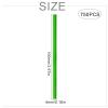 LUTER 750pcs 4 Inch Metallic Twist Ties, Reusable Bag Ties Plastic Bread Twist Tie for Treat Bags Coffee Bags Snacks Cake Pops Party Favors (Green) view 2