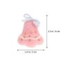 DUO ER 3Pcs Bell Shape Applique Christmas Patches Lovely Christmas Tree Decorations (Color : Pink) view 2