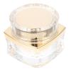 Beaupretty Refillable Lotion Bottle Mini Reusable Cosmetic Cream Container Travel Size Sample Jar for Lotion Ointment Balm Body Butter Compact Storage for Purse 2.59 X 2.59 X 2.24 in view 1