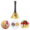 DUO ER 1 Piece Christmas Handbell Decoration Metal Decorative Bell Chic Hand Bell view 4