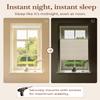 SOLAUR Cordless Cellular Blinds, Top Down Bottom Up Shades, 9/16" Cell, Blackout Honeycomb Blinds for Indoor Windows, Sandshell 58.5 "(W) x48(H) view 2