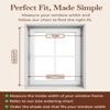 SOLAUR Cordless Cellular Blinds, Top Down Bottom Up Shades, 9/16" Cell, Blackout Honeycomb Blinds for Indoor Windows, Sandshell 58.5 "(W) x48(H) view 3