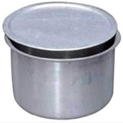 100% Pure Aluminium Patila/Tope Cooking Utensils Kitchen Utensils Milk Boiler with Lid - 10 Litres