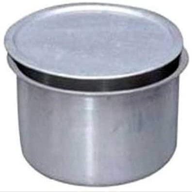 100% Pure Aluminium Patila/Tope Cooking Utensils Kitchen Utensils Milk Boiler with Lid - 10 Litres