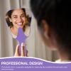 Agatige Tooth Shaped Handheld Mirror, Tooth Shaped Dental Mirror Cute Design Handle Makeup Cosmetic Mirror Portable Dental Accessory with Handle for Women Men (1PCS, Purple) view 2