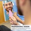 Agatige Tooth Shaped Handheld Mirror, Tooth Shaped Dental Mirror Cute Design Handle Makeup Cosmetic Mirror Portable Dental Accessory with Handle for Women Men (1PCS, Pink) view 2