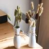 White Ceramic Vase,Flower Vase for Bouquets,Ceramic Decorative Pitcher Flower Vase, Table Desk Vases, Bookcase Ornaments Bottles for Home Office (Style : B Style) view 3