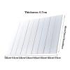 LYLFF Bathtub Cover, Environmentally Friendly PVC Plastic Bathtub Dustproof, Bathtub Storage Board Bathroom Insulation Board Bathtub Cover (Size : 165x70x0.7cm) view 2