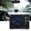 12V Car Air Cooler, Mini Evaporative Dashboard Fan with 2 Speed Settings, Black view 4