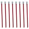 8pcs Outdoor Tent Stakes Tent Pegs for Camping Beach and Canopy Setup Lightweight Easy to Use Random Colors view 1