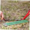 8pcs Outdoor Tent Stakes Tent Pegs for Camping Beach and Canopy Setup Lightweight Easy to Use Random Colors view 4