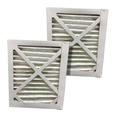 2 Pack - MERV 8 Pleated Air Filter - 9" x 11" x 1"