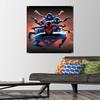 Trends International Marvel Comics - Spider-Man - The Amazing Spider-Man 9 Wall Poster, 22.375" x 34", Premium Poster & Push Pin Bundle view 2
