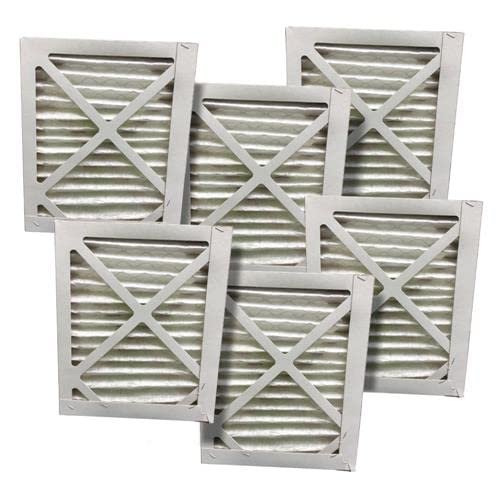6 Pack - MERV 8 Pleated Air Filter - 9" x 11" x 1"