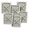 6 Pack - MERV 8 Pleated Air Filter - 9" x 11" x 1" view 1