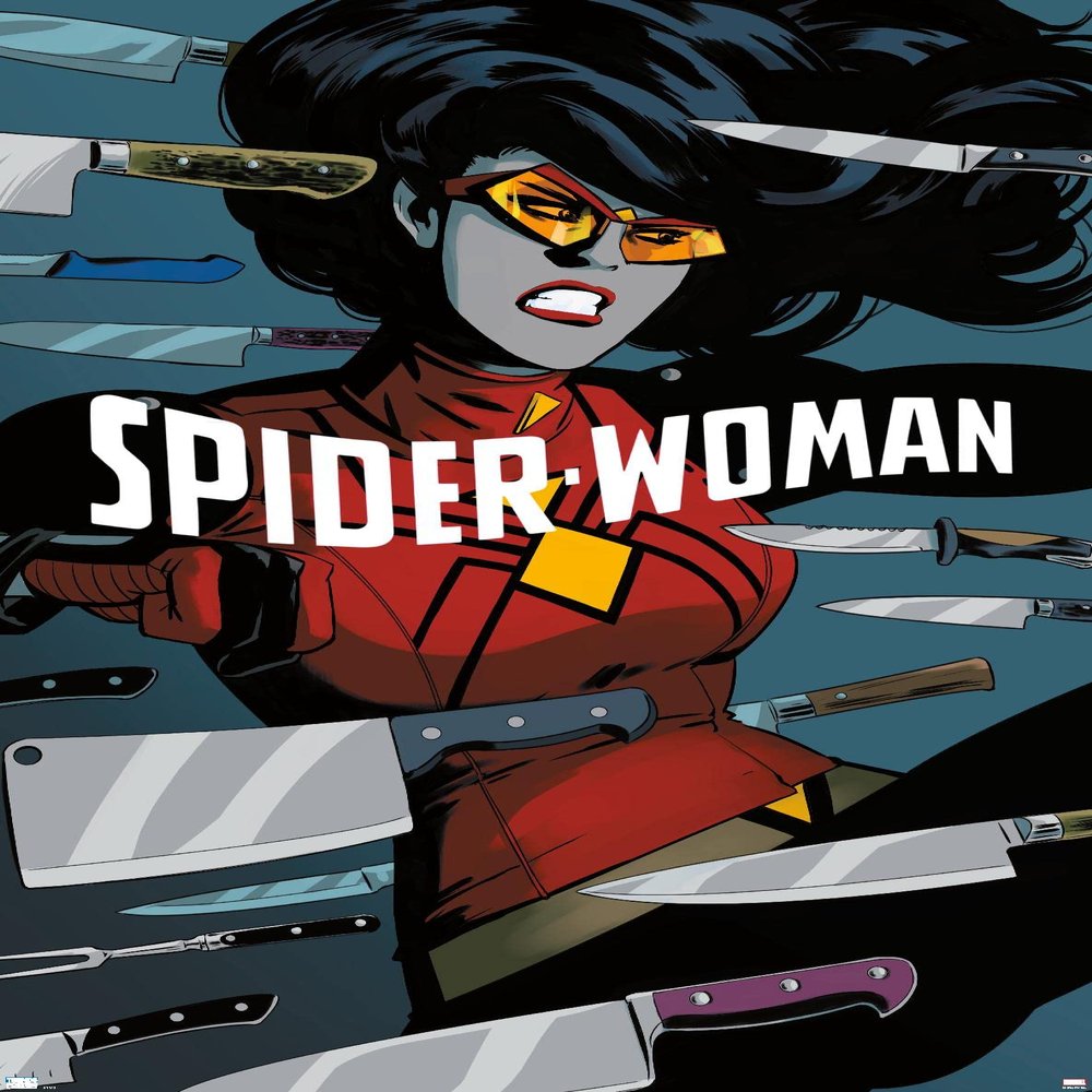 Trends International Marvel Comics Spider Woman - Spider-Woman #6 Wall Poster, 34L x 22.4W, Premium Unframed Version