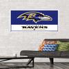 NFL Baltimore Ravens - Logo 21 Wall Poster, 34L" x 22.4W", Premium Poster & Mount Bundle view 2