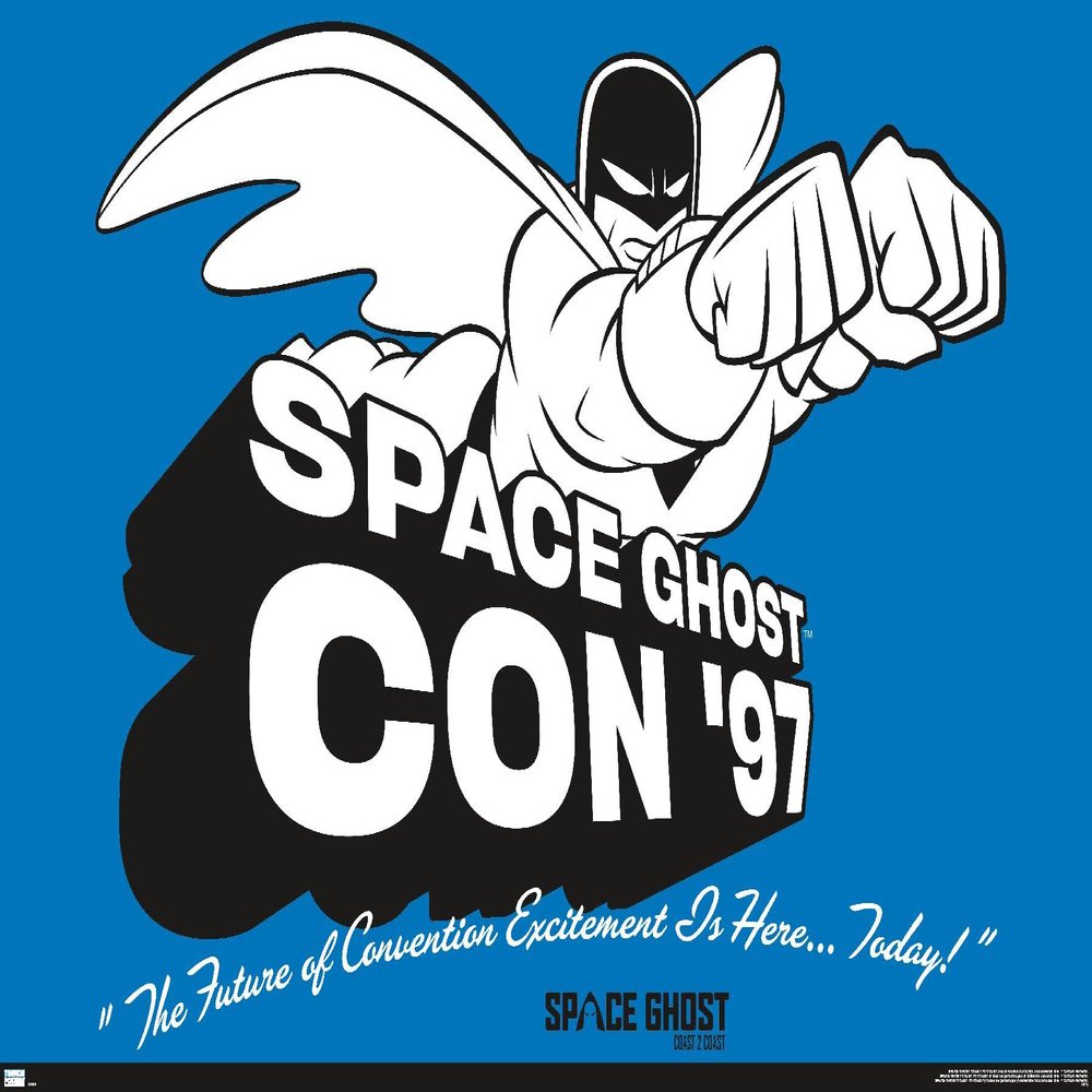 Trends International Space Ghost Coast to Coast - Space Ghost Con '97 Wall Poster, 34L x 22.4W, Premium Unframed Version