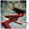 Trends International Marvel Comics Spider-Woman - Spider-Woman #2 Wall Poster, 22.37" x 34.00", Premium Poster & Push Pin Bundle view 1