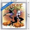 Trends International Marvel Comics Ghost Spider - Gwen Stacy #1 Wall Poster, 22.4L x 14.7W, Silver Framed Version view 3