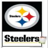 NFL Pittsburgh Steelers - Logo 21 Wall Poster, 34L" x 22.4W", Premium Poster & Mount Bundle view 1