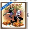 Trends International Marvel Comics Ghost Spider - Gwen Stacy #1 Wall Poster, 22.4L x 14.7W, Bronze Framed Version view 3