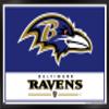 NFL Baltimore Ravens - Logo 21 Wall Poster, 22.4L" x 14.7W", Black Framed Version view 1